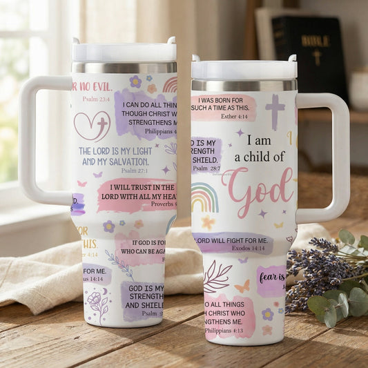 Bible Verse Tumbler 40oz